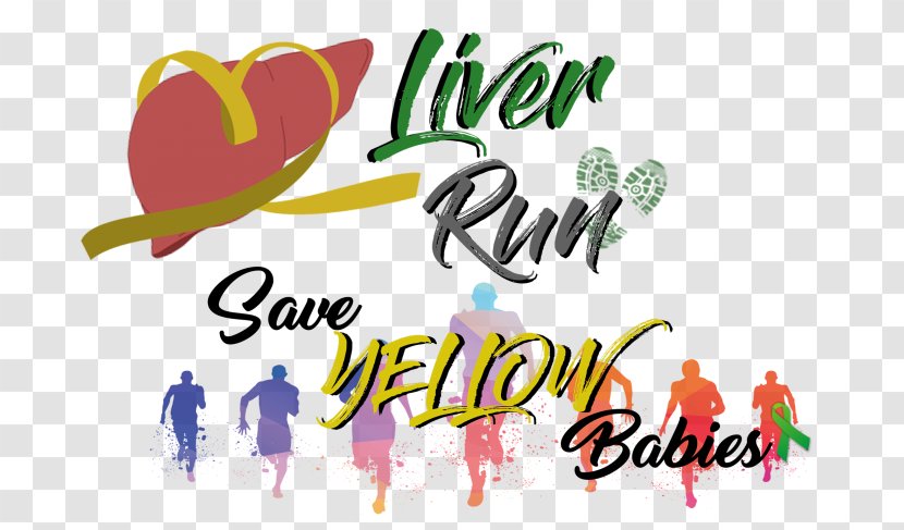 Liver Disease Yellow Infant Run - Gymposter Transparent PNG