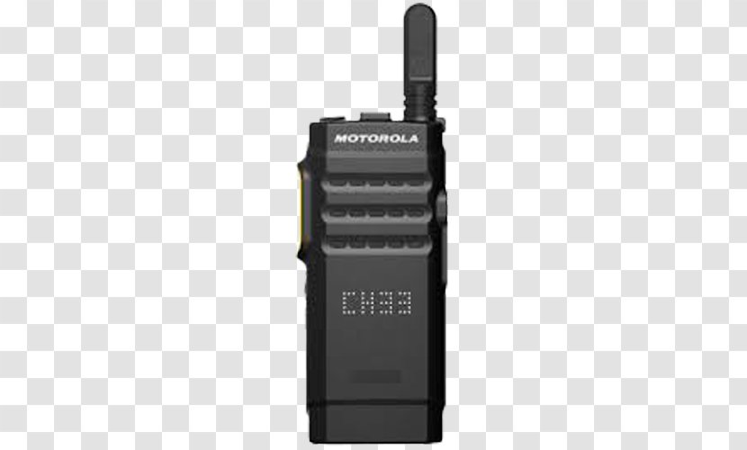 Walkie-talkie Two-way Radio Motorola Solutions Mobile Phones - Electronics Accessory Transparent PNG