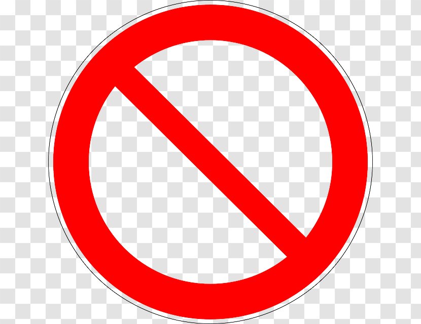 No Symbol Clip Art - Signage - Forbidden Transparent PNG