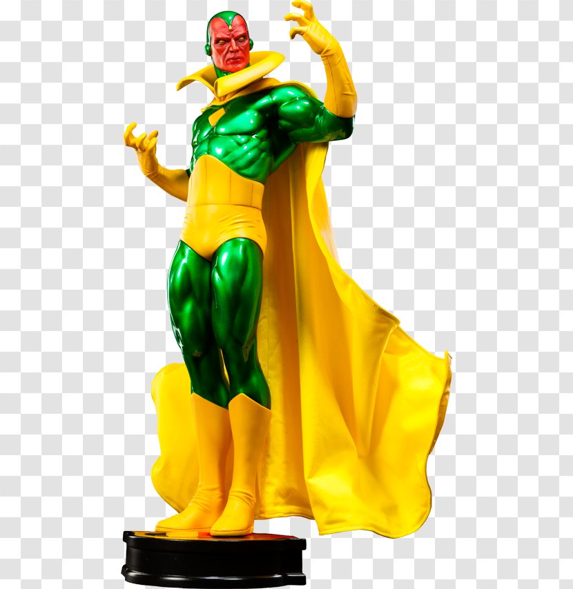 Vision Carol Danvers Superhero Figurine Sideshow Collectibles - Action Figure Transparent PNG