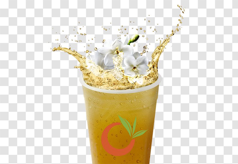 Green Tea Bubble Iced Juice - Dianhong - Jasmine Transparent PNG