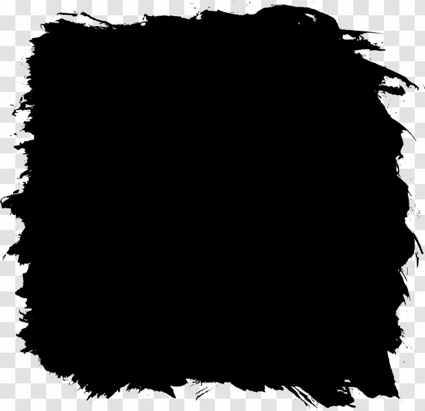 Black And White Square Paint - Leaf - Squares Transparent PNG