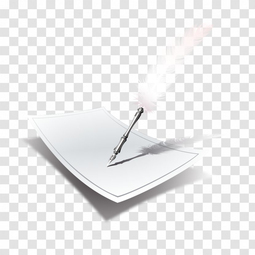 Pen Quill Feather Computer File - Ganso - Writing Transparent PNG