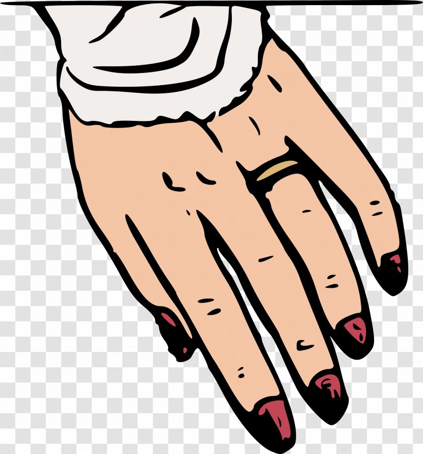 Ring Finger Nail Clip Art - Frame Transparent PNG