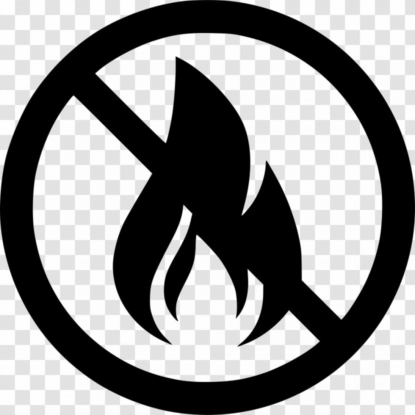 Clip Art - Black And White - Fire Safety Transparent PNG