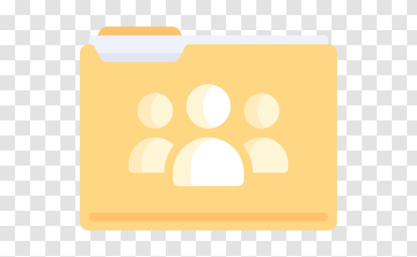 Directory Icon - A Yellow Folder Transparent PNG