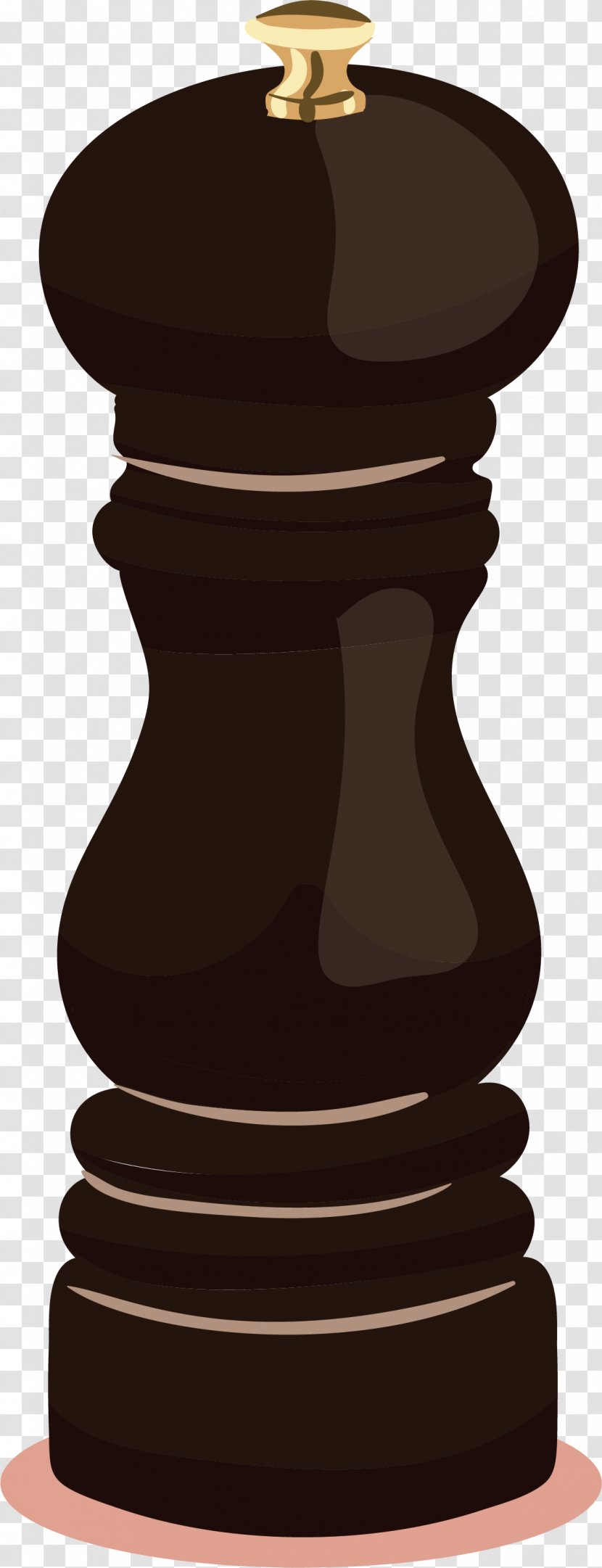 Philadelphia Pepper Pot Black Condiment Bottle Transparent PNG