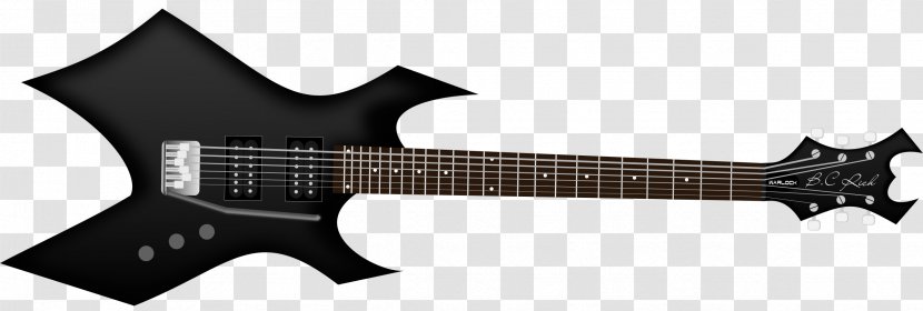 Seven-string Guitar KKV B.C. Rich Warlock Electric - Weapon Transparent PNG