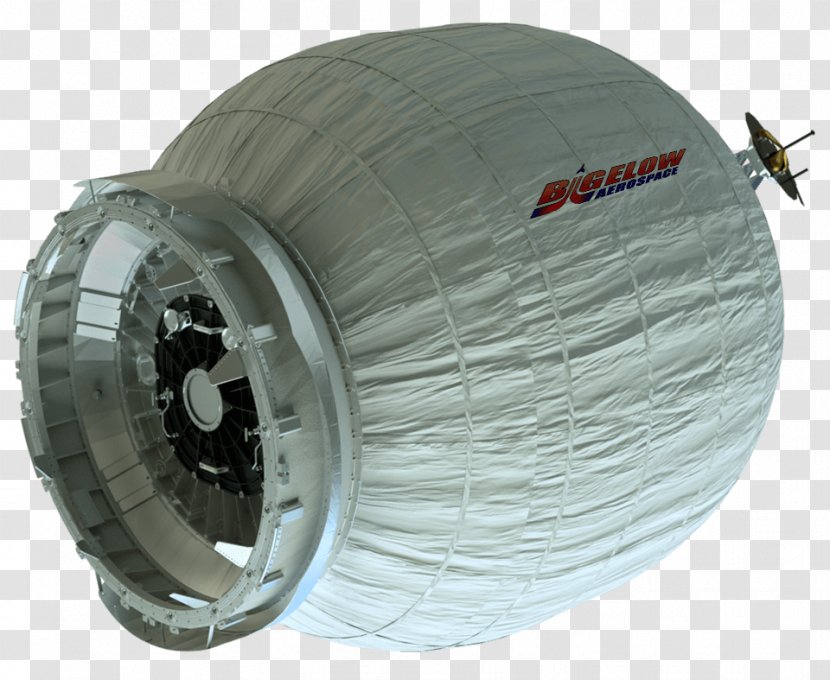 International Space Station SpaceX CRS-8 Bigelow Expandable Activity Module Aerospace Dragon - Automotive Tire - Nasa Transparent PNG