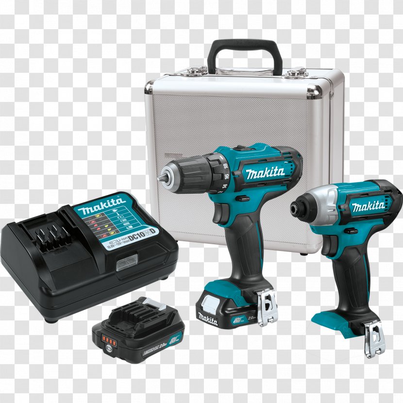 Augers Impact Driver Makita Cordless Tool - Lithiumion Battery - Assembly Power Tools Transparent PNG