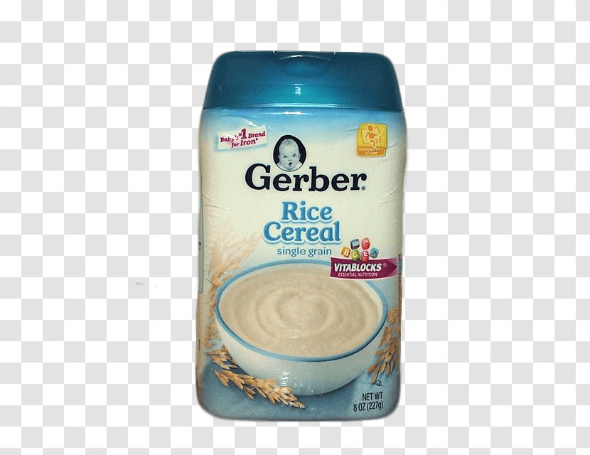 Rice Cereal Baby Food Porridge Milk Breakfast - Yoghurt - Grains Transparent PNG