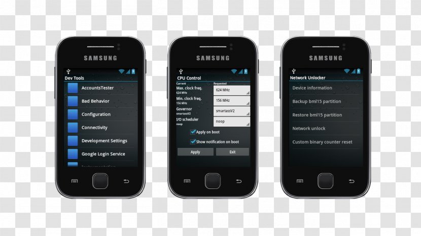 Samsung Galaxy Y Smartphone Feature Phone XDA Developers Installation - Cellular Network Transparent PNG