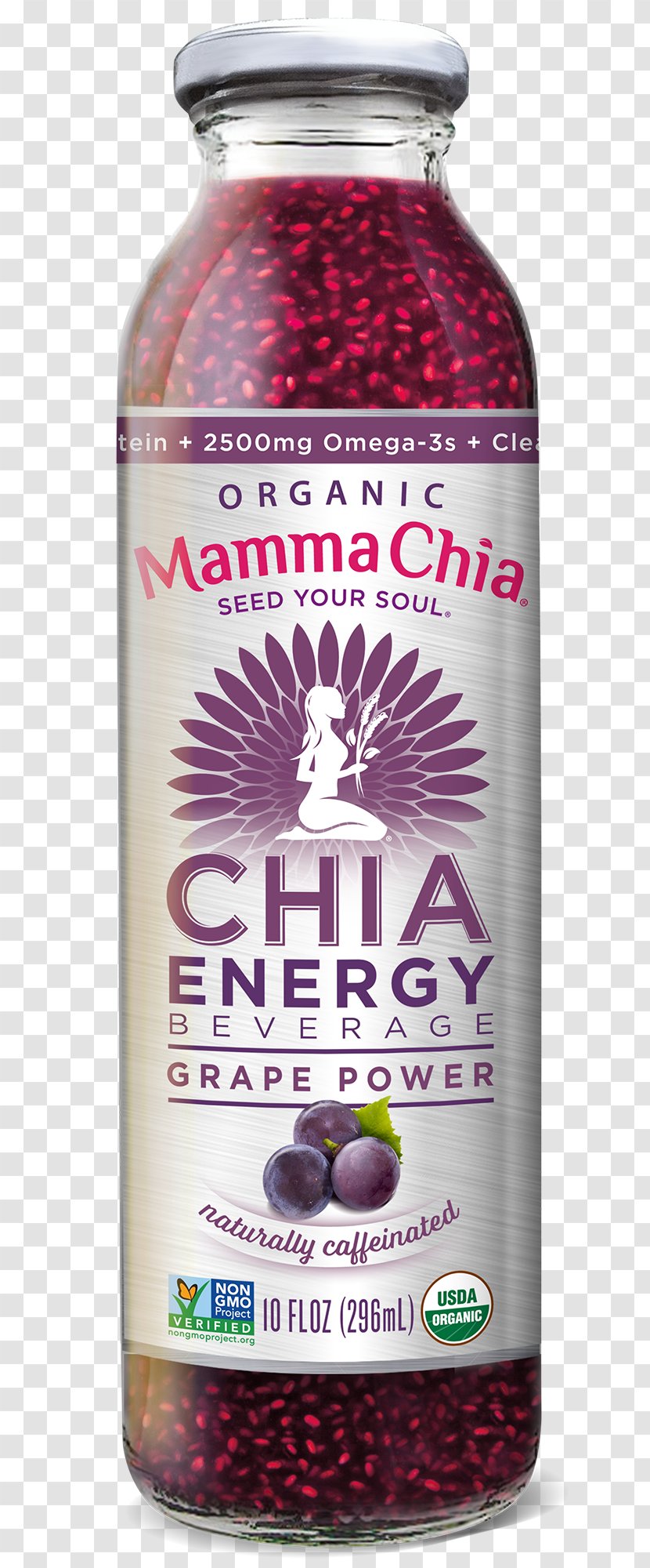 Chia Seed Energy Drink Mamma LLC - Llc Transparent PNG