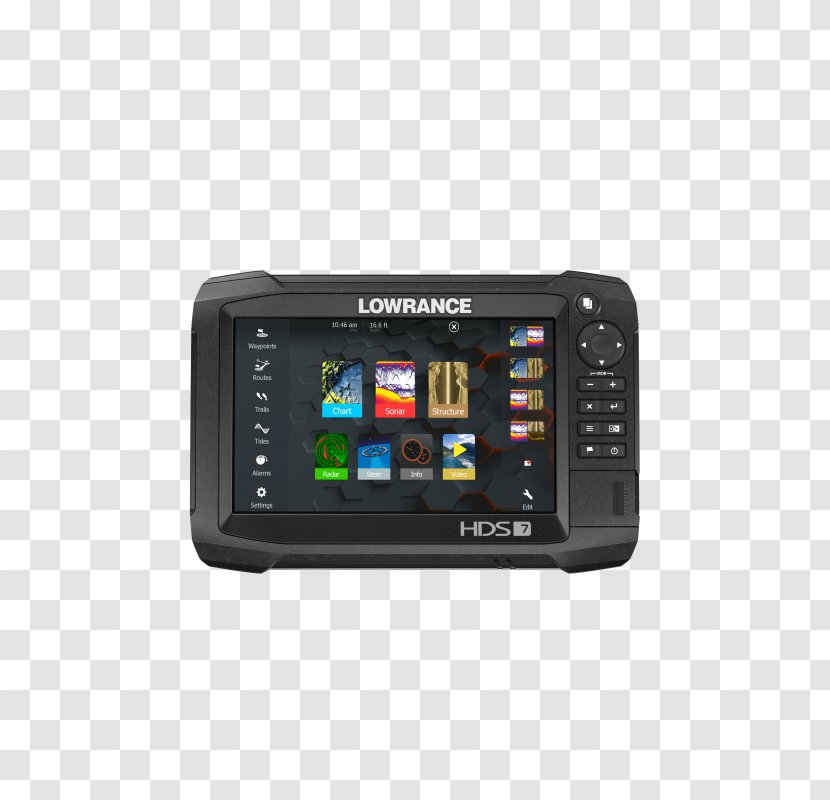Lowrance Electronics Chartplotter Fish Finders Marine Sonar - Hardware - Electronic Device Transparent PNG