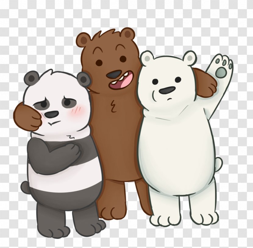 Polar Bear Giant Panda Grizzly - Watercolor - Bears Transparent PNG