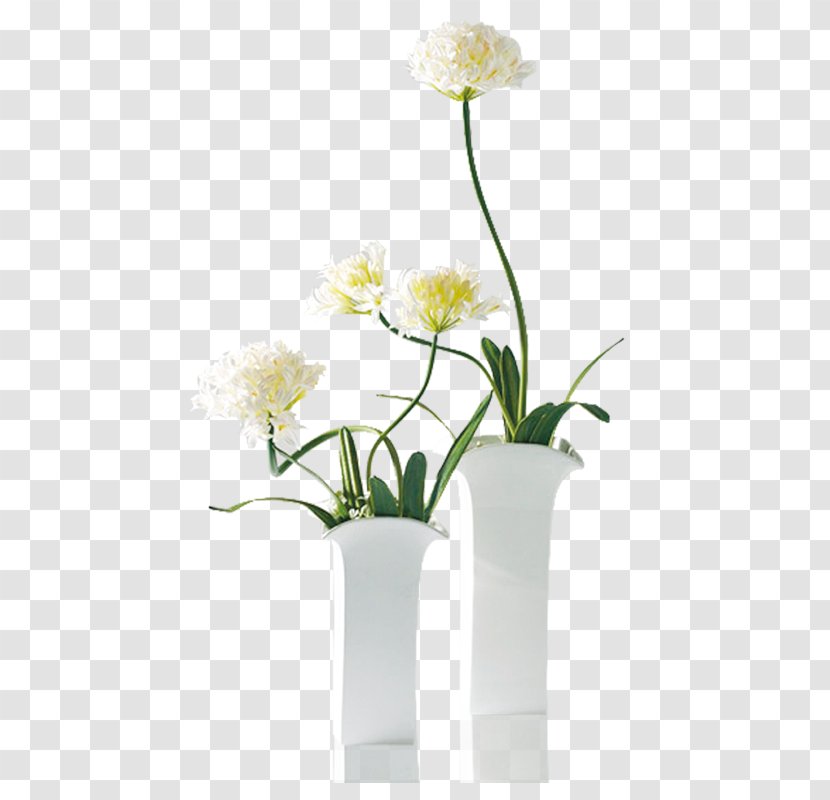Vase Flower - Bouquet - Potted Chrysanthemum Transparent PNG