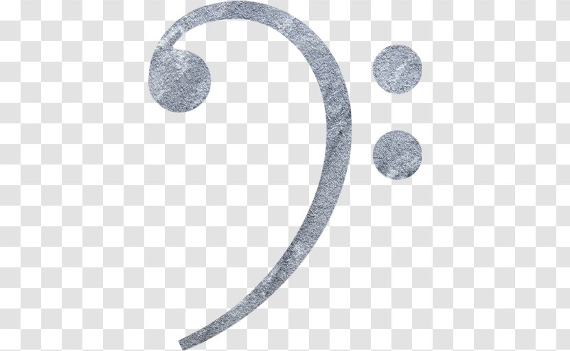 Body Jewellery Human - Bass Clef Transparent PNG