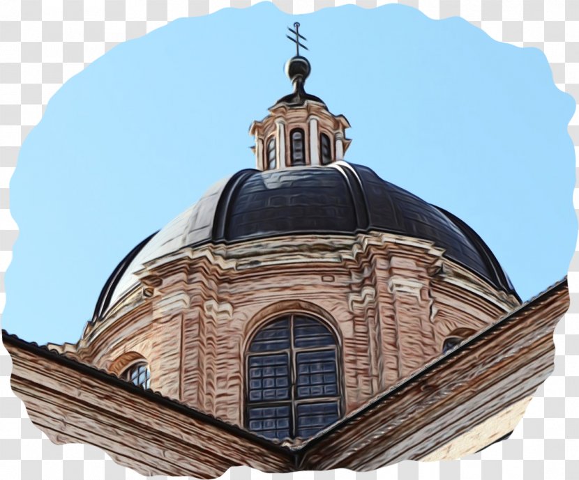 Photography Dome Architecture Building - Monochrome - Baptistery Transparent PNG