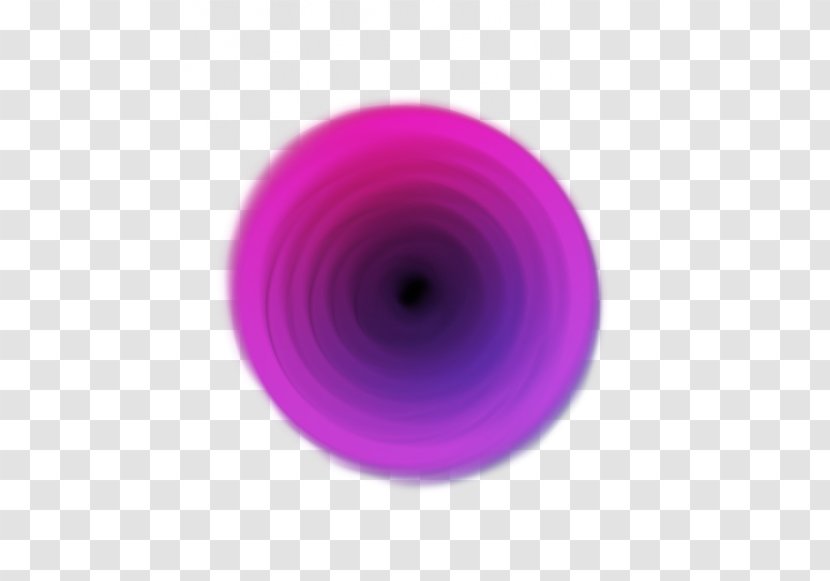 Purple Violet Magenta Lilac Circle - Black Hole Transparent PNG