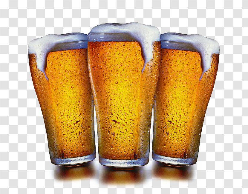 Beer Glass Pint Drinkware Drink - Tumbler Wheat Transparent PNG