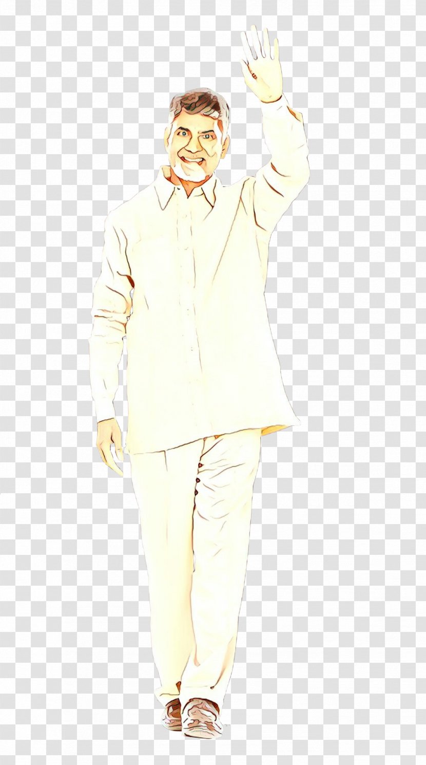 Outerwear White - Drawing - Gesture Transparent PNG