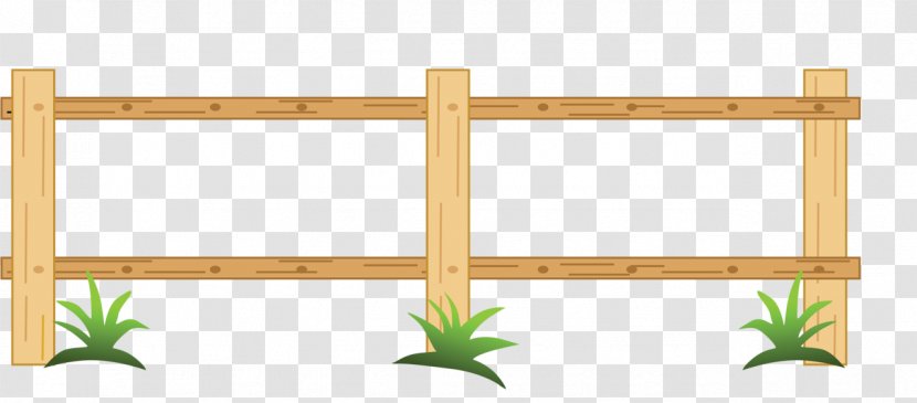 Wood Deck Railing Clip Art - Fences Transparent PNG