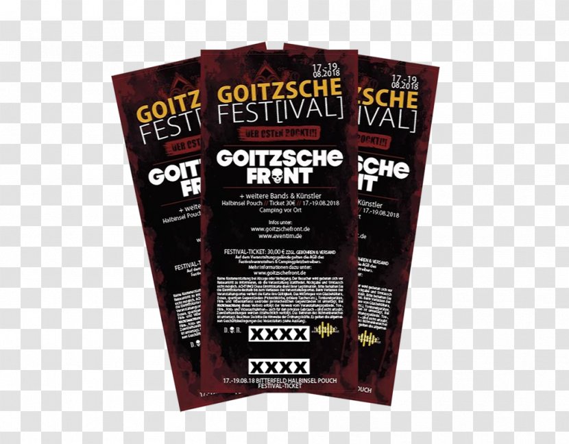Großer Goitzschesee Bitterfeld Goitzsche Fest[ival] 2018 Front Pouch, Germany - Pouch - Champion Transparent PNG