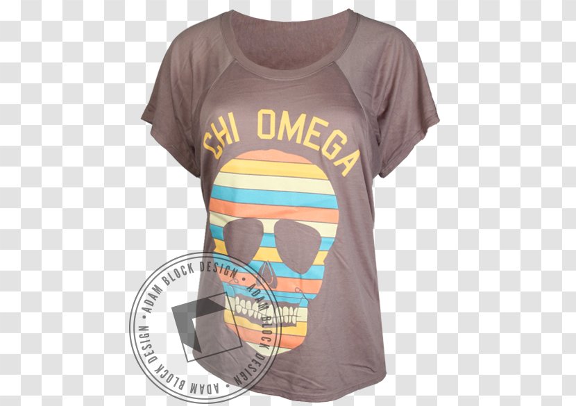 T-shirt Sleeve Clothing Chi Omega - Shirt Transparent PNG