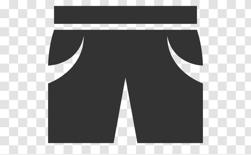Shorts Pants Sleeve - Silhouette - Pans Transparent PNG