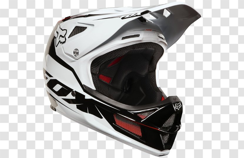 Motorcycle Helmets Bicycle White Fox Racing Yellow - Cycling Transparent PNG