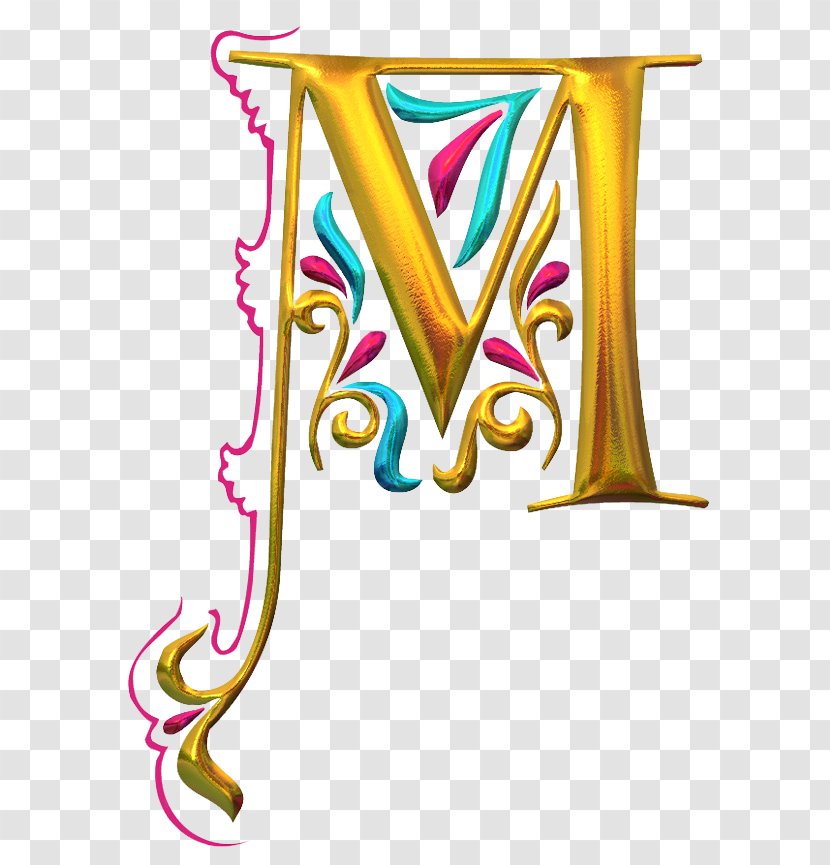 Illuminated Manuscript Lettering Initial - Computer - Book Transparent PNG