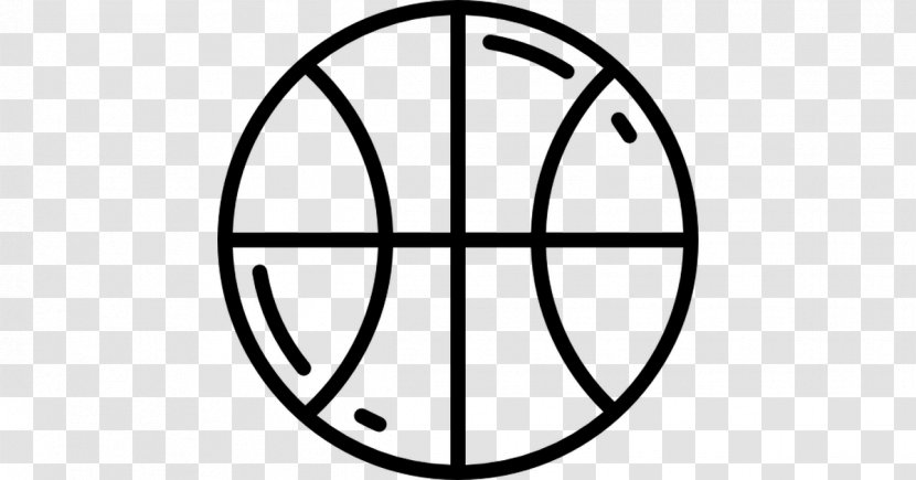Outline Of Basketball Vector Graphics Stock Photography - Sports - Black And White Download Transparent PNG