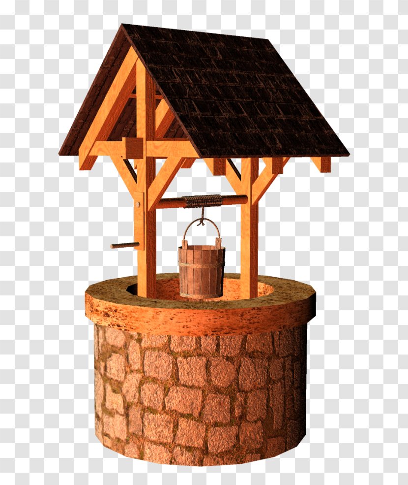 Water Cartoon - Well - Roof Lighting Transparent PNG