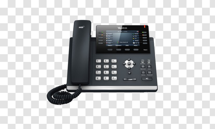 VoIP Phone Yealink SIP-T46G Session Initiation Protocol SIP-T23G Telephone - Technology - Sip Transparent PNG