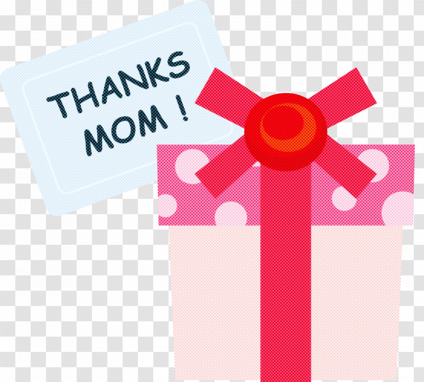 Mothers Day Gift Thanks Mom Transparent PNG