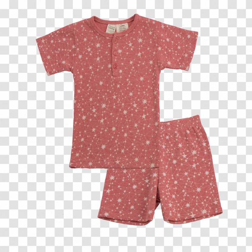 Pajamas T-shirt Polka Dot Baby & Toddler One-Pieces Sleeve - Cotton Transparent PNG