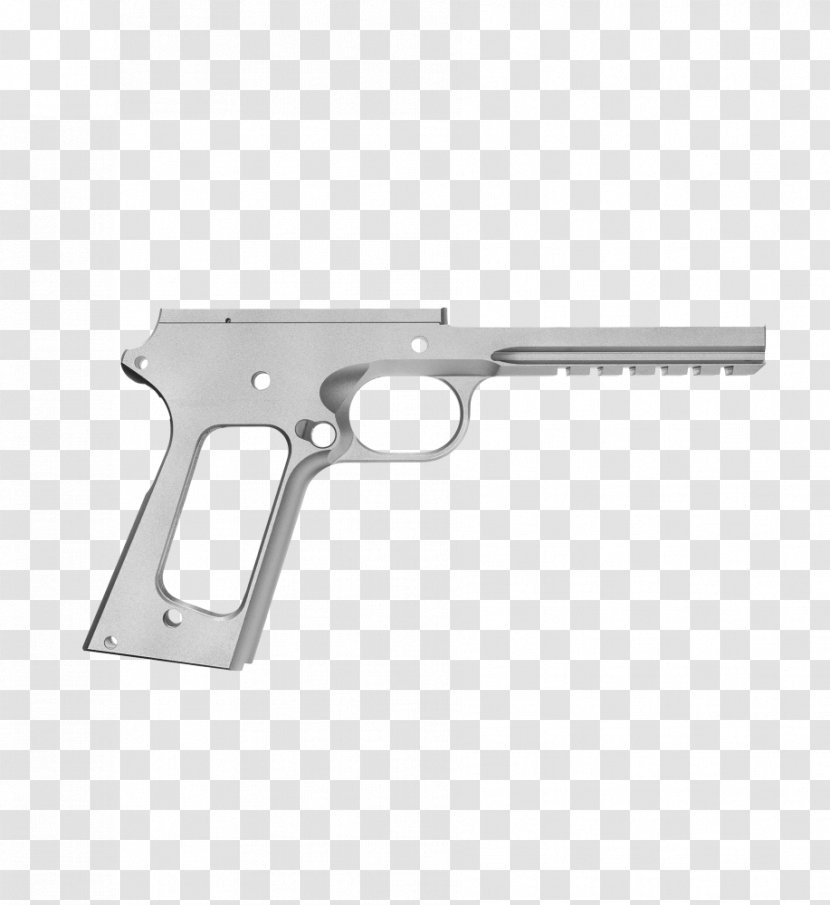Trigger Receiver Gun Barrel M1911 Pistol Firearm - Accessory - 1911 Transparent PNG