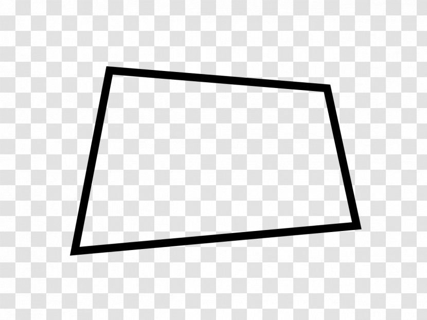 Rectangle Quadrilateral Trapezoid Parallelogram Shape Transparent PNG