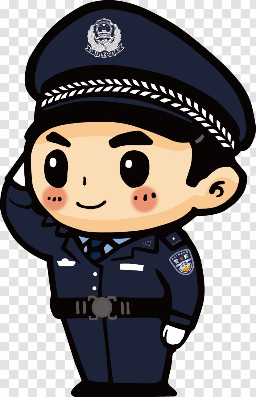 Cartoon Police Officer Download - Male - Emergency Alarm Transparent PNG