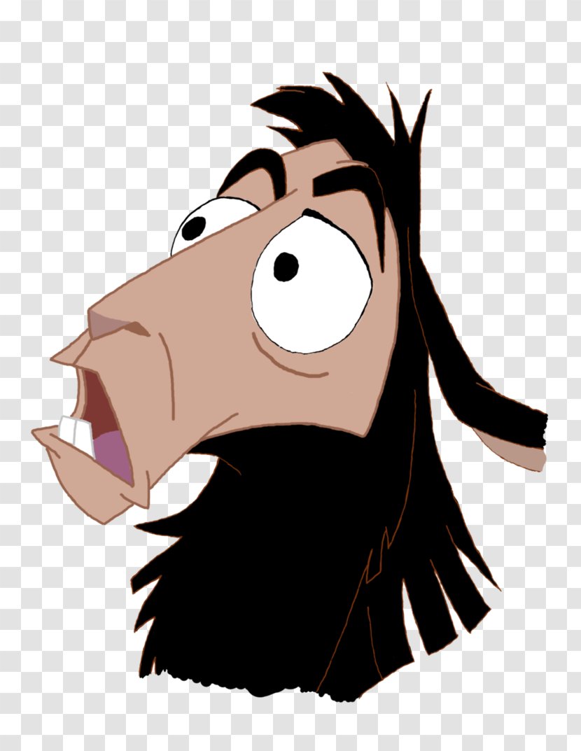 Kuzco Llama Drawing YouTube - Forehead - Squirrel Transparent PNG