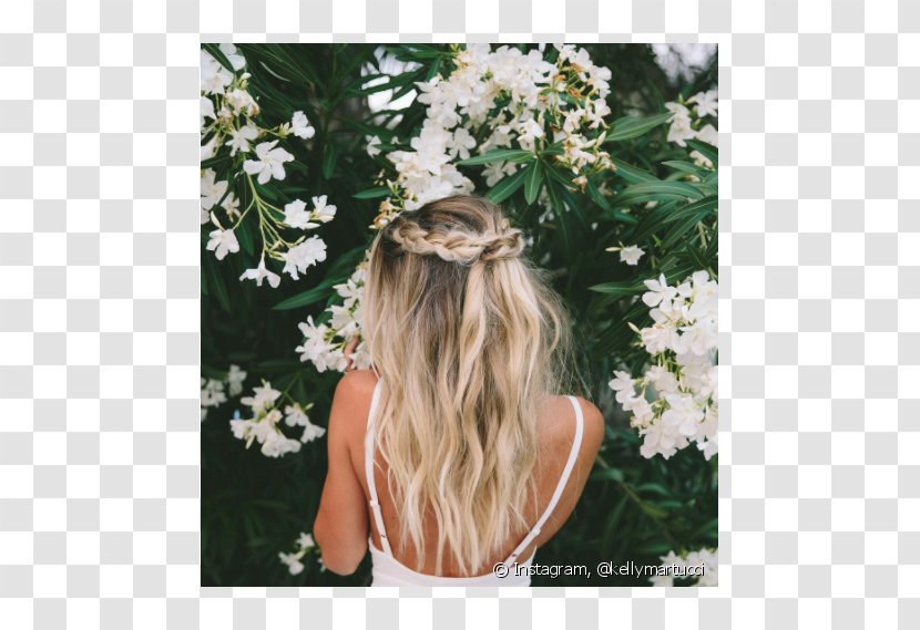 Blond Capelli Hairstyle Long Hair - Silhouette Transparent PNG
