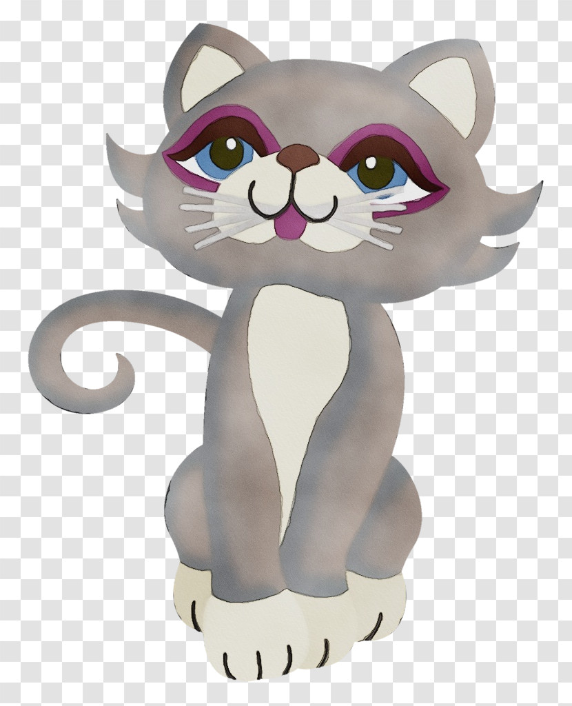Cat Paw Whiskers Cartoon Dog Transparent PNG