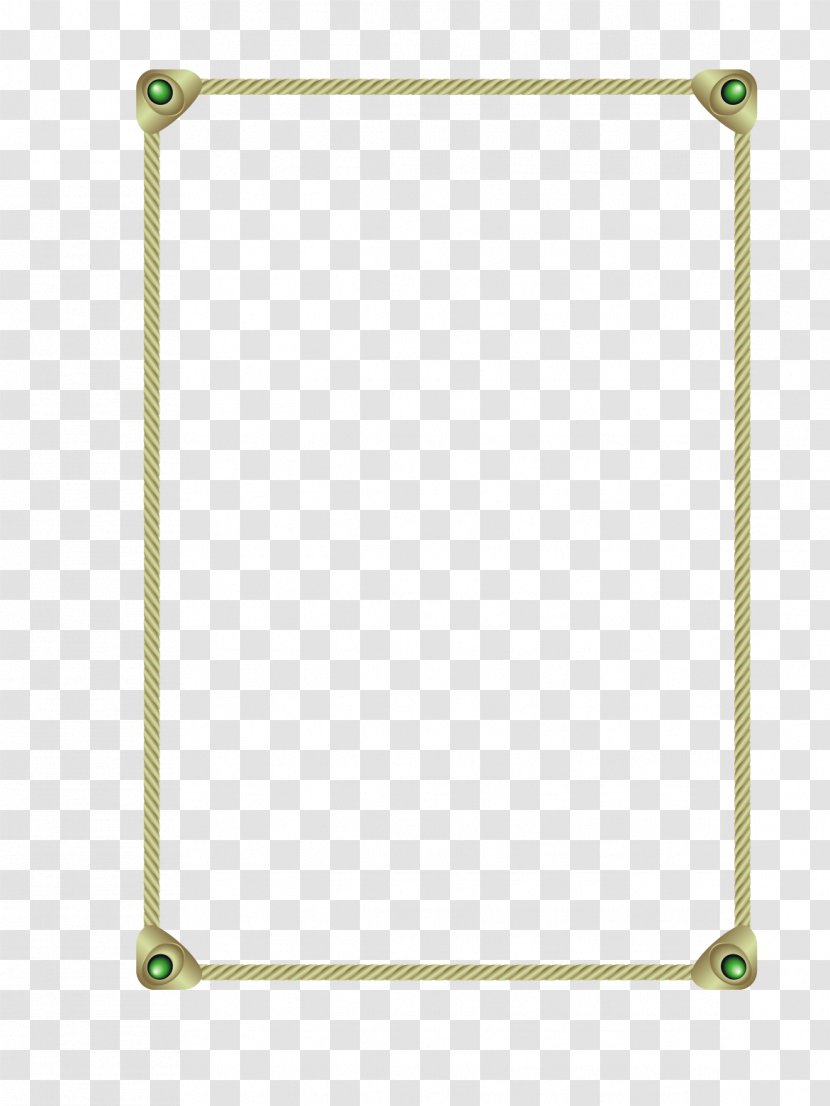 Euclidean Vector - Material - Rope Border Transparent PNG