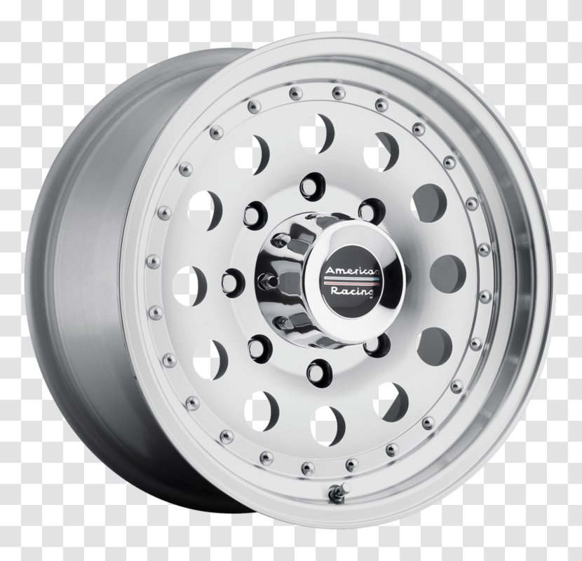 Alloy Wheel Spoke American Racing Tire Rim - Machining Transparent PNG