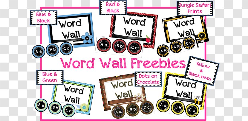 Word Wall Letter Writing Synonym - Classroom Transparent PNG