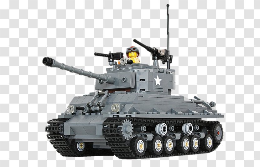 Tank Lego Minifigure M4 Sherman Vertical Volute Spring Suspension - Vehicle - Tanks Transparent PNG