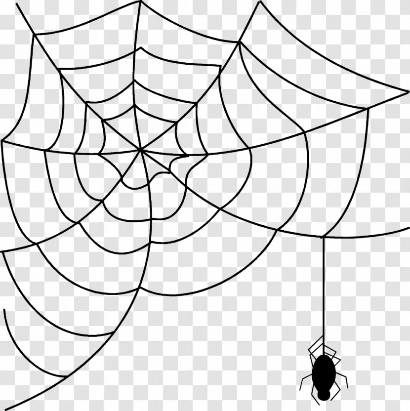 Spider Web Clip Art - Point Transparent PNG