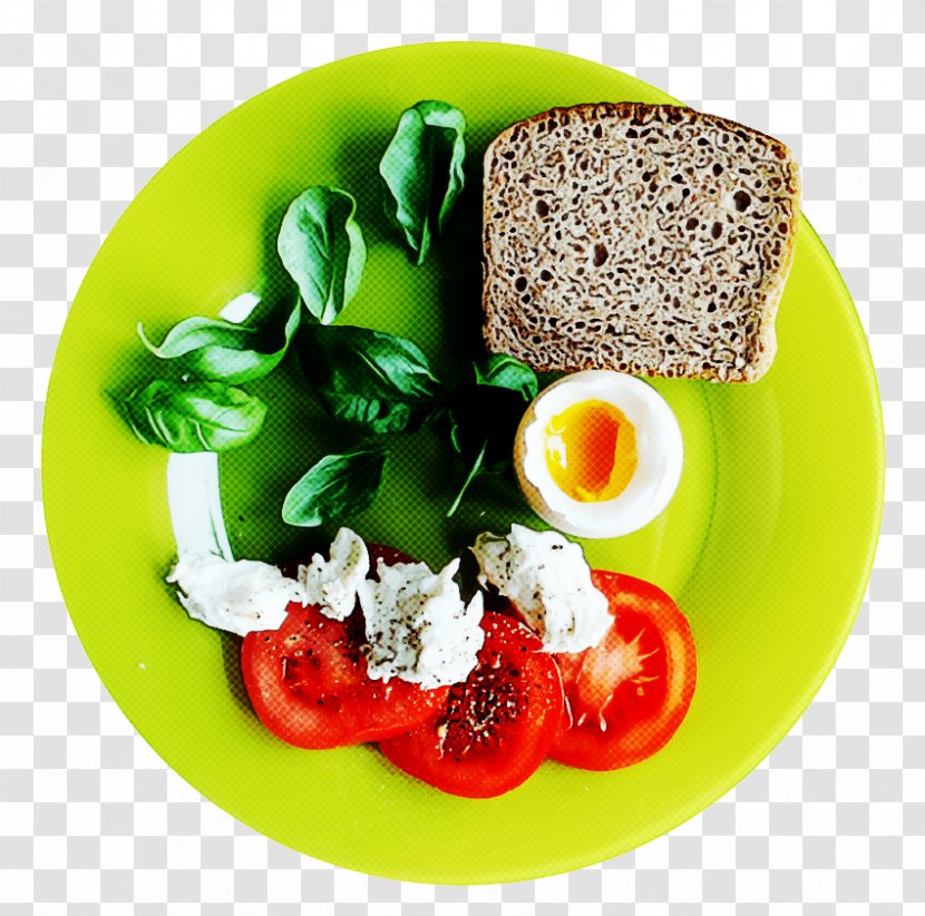 Healthy Food - Vegan Nutrition - Tableware Toast Transparent PNG