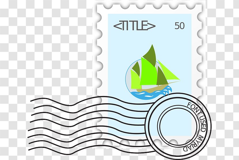 Postage Stamps Mail Rubber Stamp Clip Art - Organism - Letter Transparent PNG