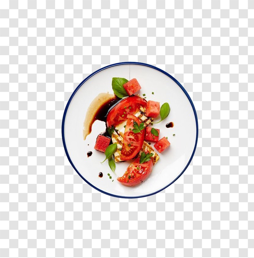 Dish Recipe Food Halloumi Eating - Potato And Tomato Genus - Assorted Fruits Vegetables Transparent PNG